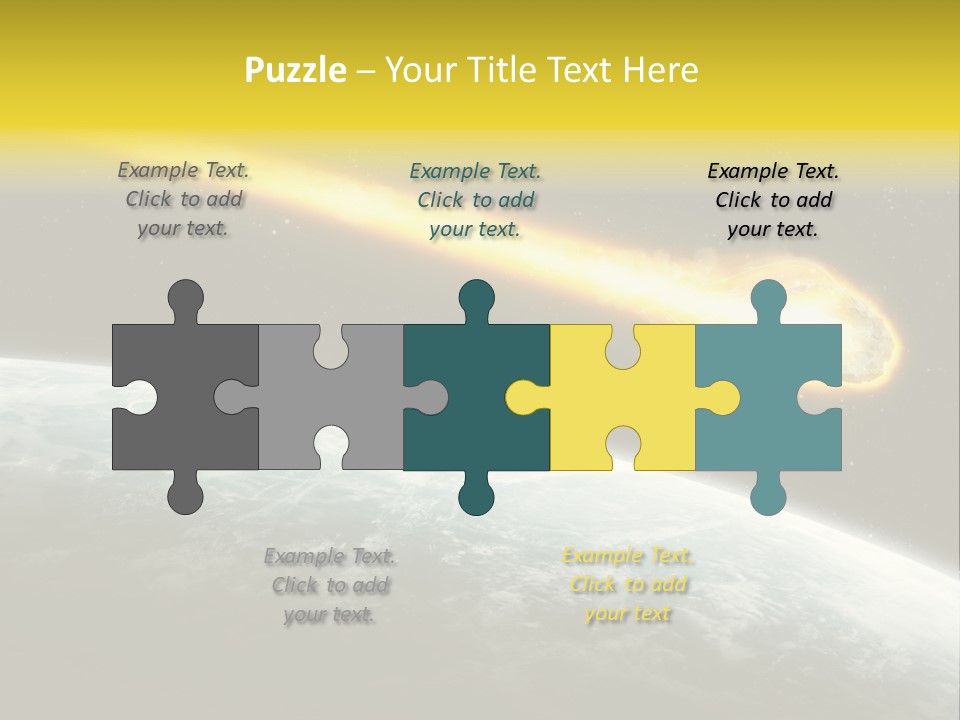 Danger Shower Fiction PowerPoint Template