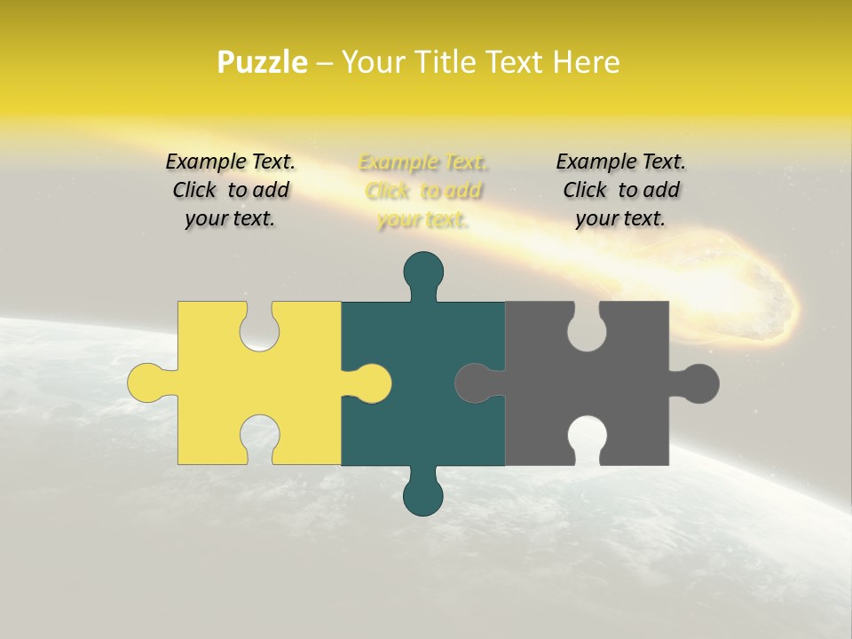 Danger Shower Fiction PowerPoint Template