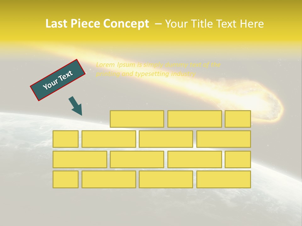 Danger Shower Fiction PowerPoint Template