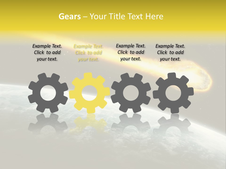 Danger Shower Fiction PowerPoint Template