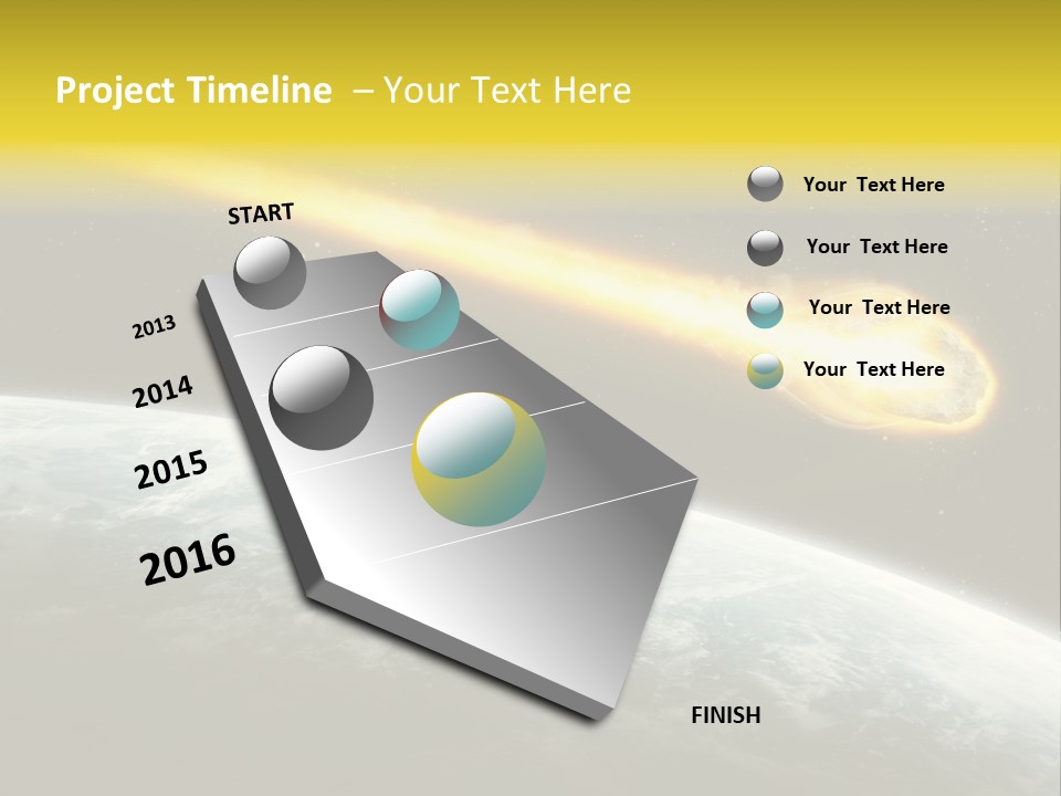 Danger Shower Fiction PowerPoint Template