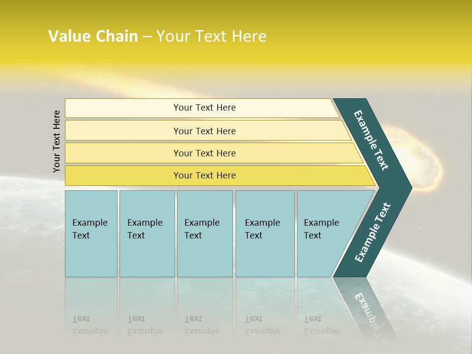 Danger Shower Fiction PowerPoint Template
