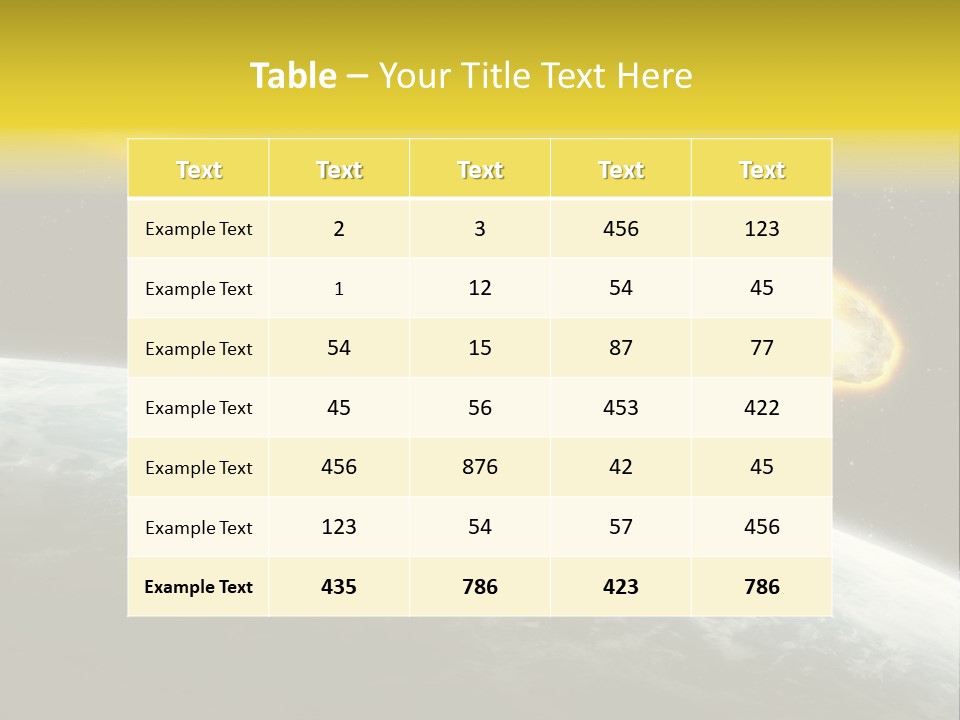 Danger Shower Fiction PowerPoint Template