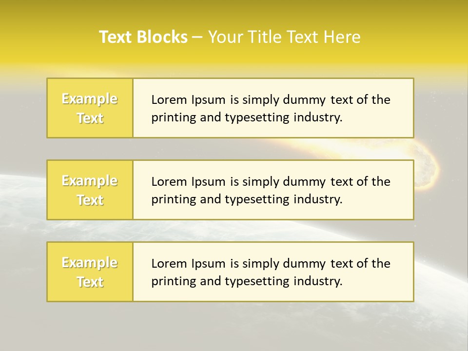 Danger Shower Fiction PowerPoint Template
