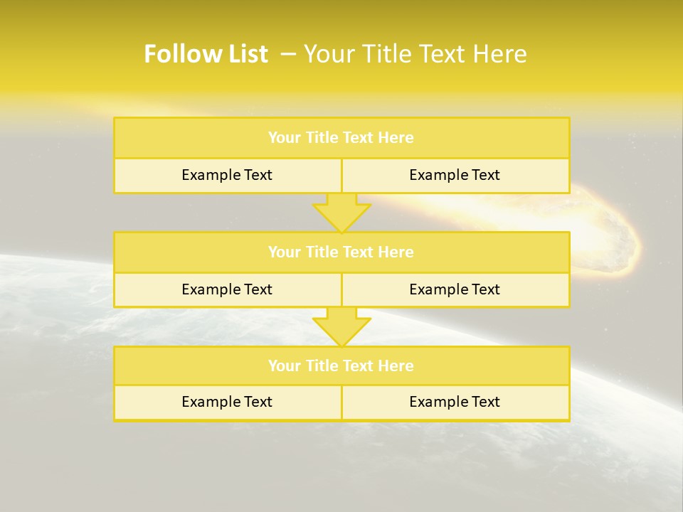 Danger Shower Fiction PowerPoint Template
