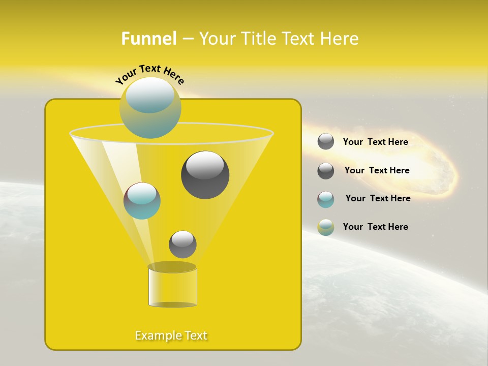 Danger Shower Fiction PowerPoint Template