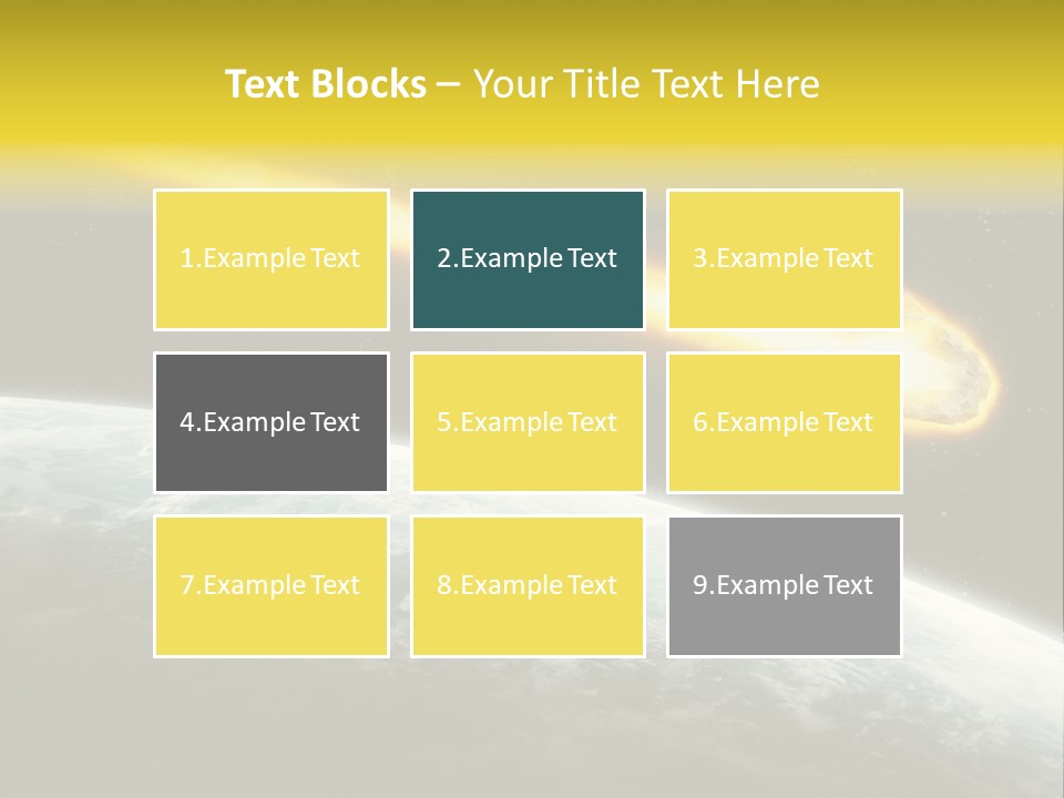 Danger Shower Fiction PowerPoint Template