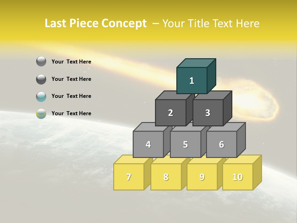 Danger Shower Fiction PowerPoint Template