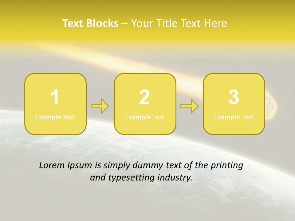 Danger Shower Fiction PowerPoint Template