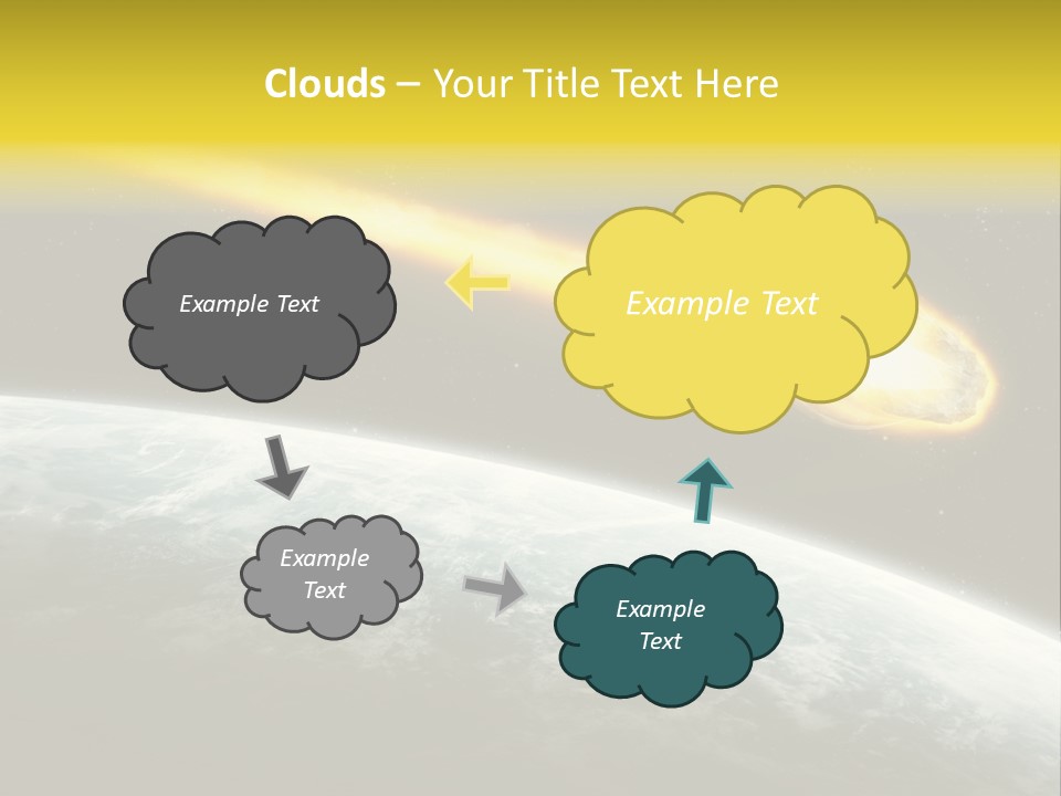 Danger Shower Fiction PowerPoint Template