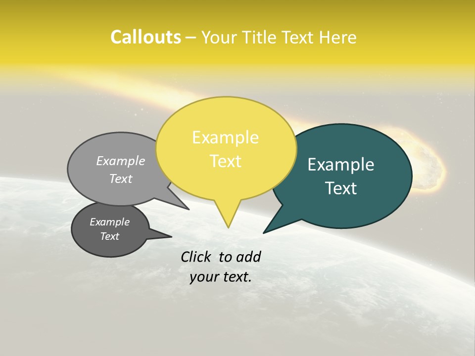 Danger Shower Fiction PowerPoint Template