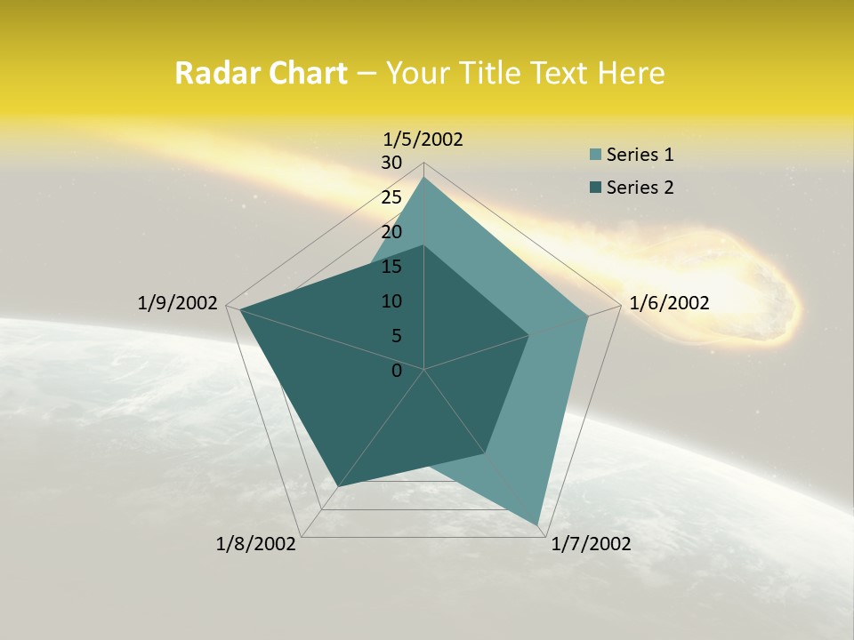 Danger Shower Fiction PowerPoint Template