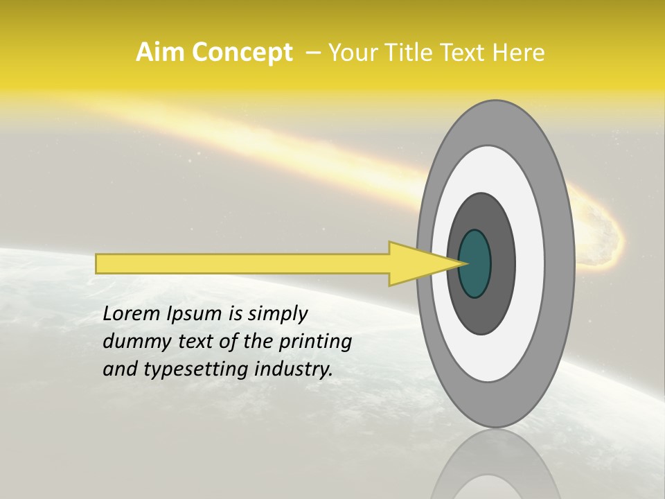 Danger Shower Fiction PowerPoint Template