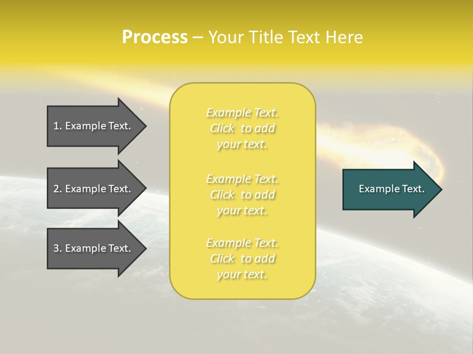 Danger Shower Fiction PowerPoint Template