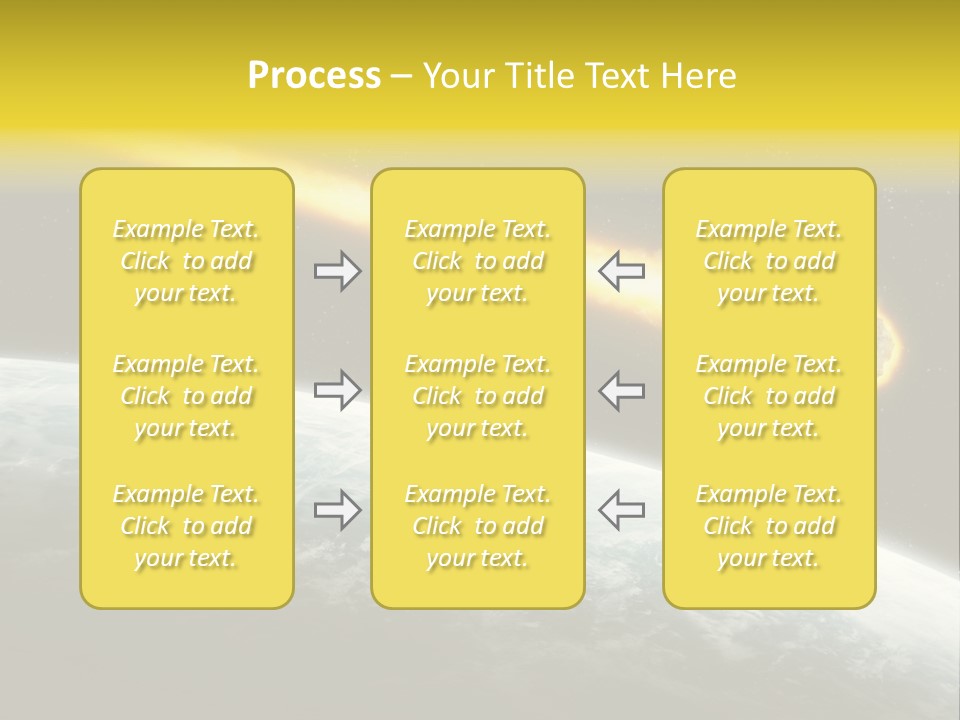 Danger Shower Fiction PowerPoint Template