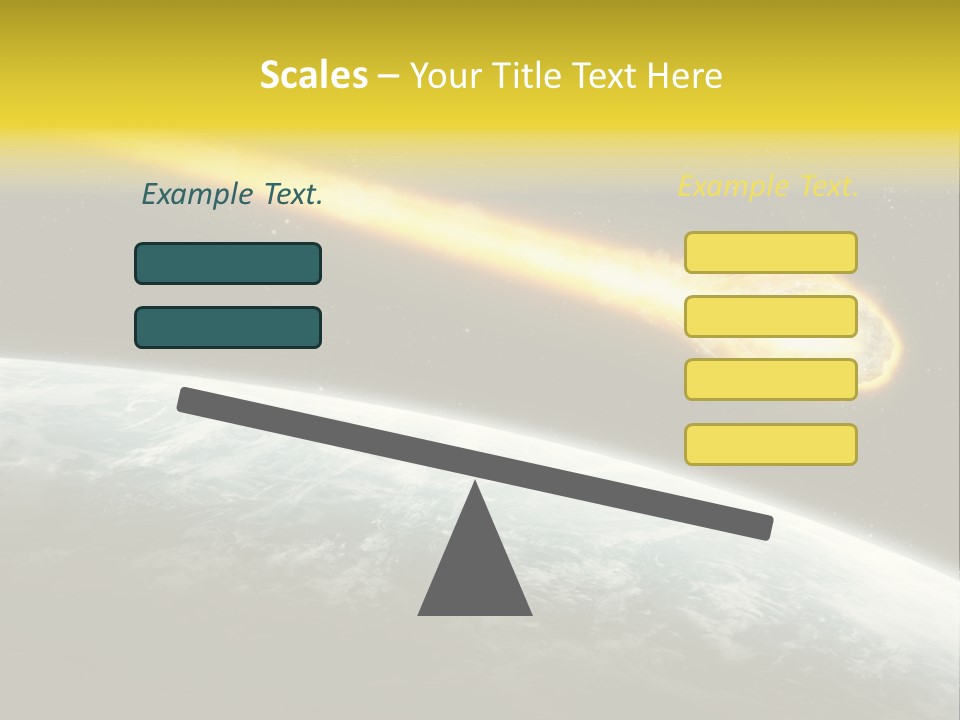 Danger Shower Fiction PowerPoint Template