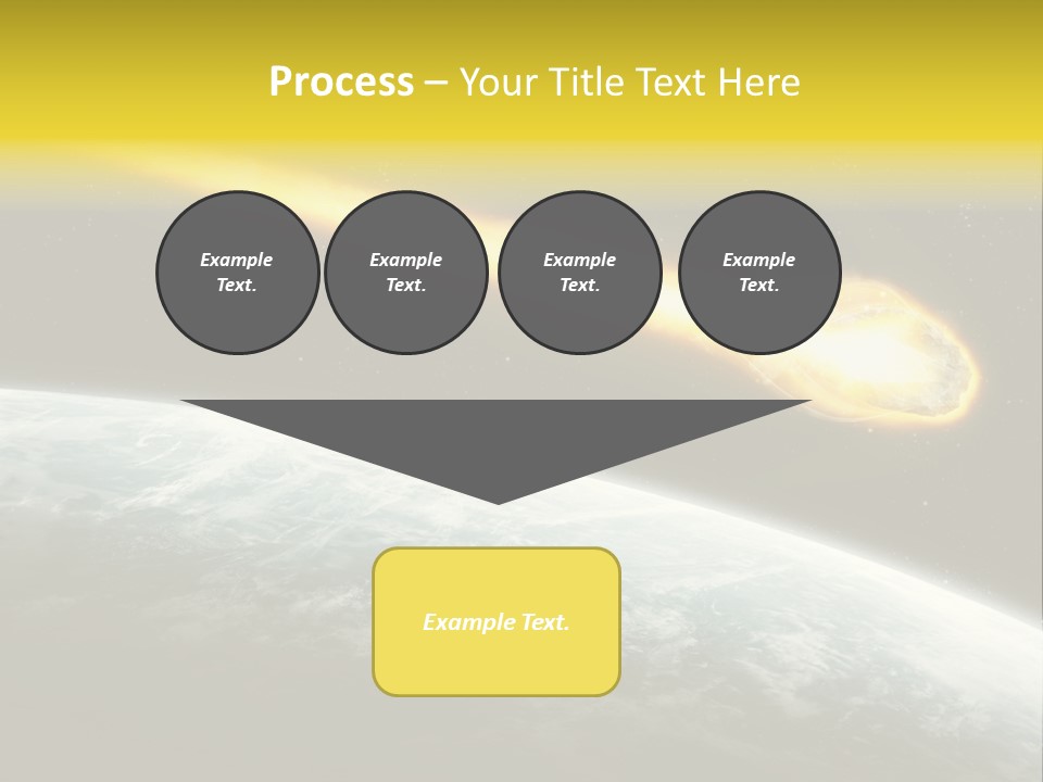 Danger Shower Fiction PowerPoint Template