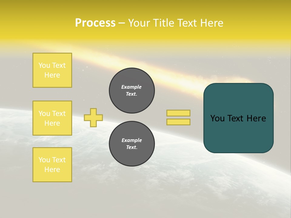 Danger Shower Fiction PowerPoint Template