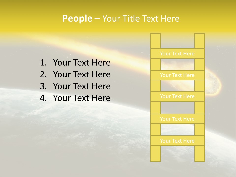 Danger Shower Fiction PowerPoint Template