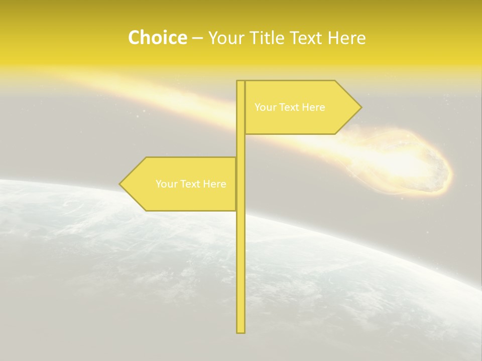 Danger Shower Fiction PowerPoint Template