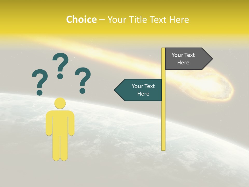 Danger Shower Fiction PowerPoint Template