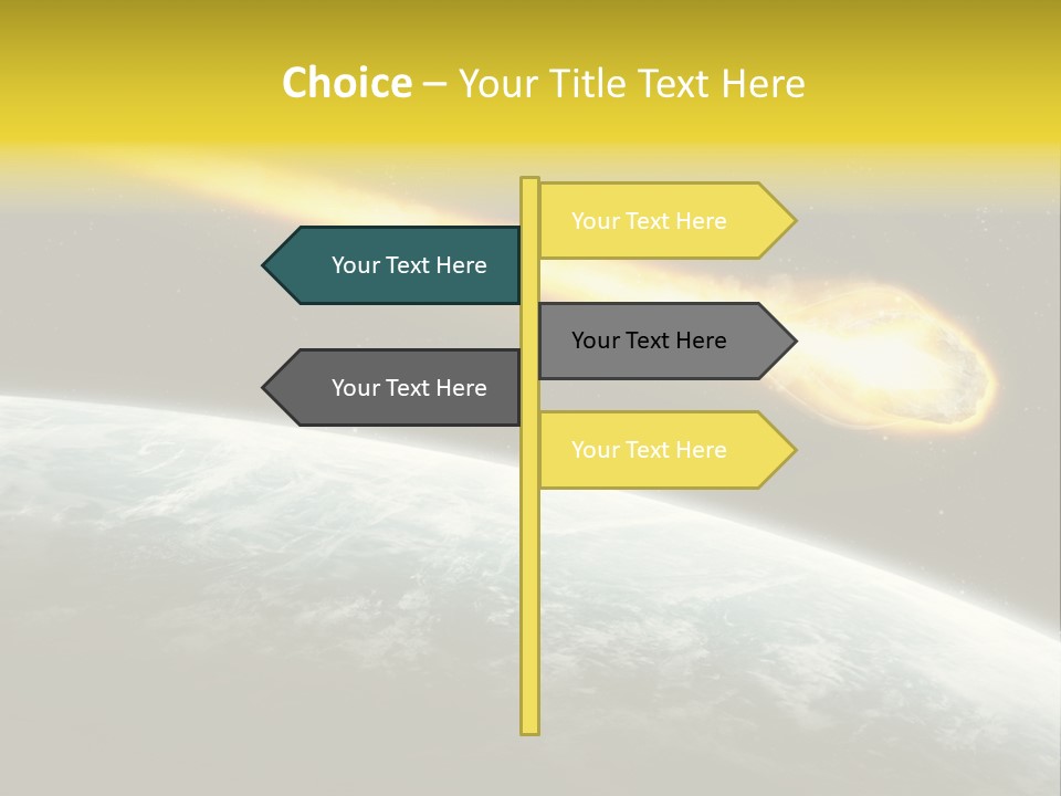 Danger Shower Fiction PowerPoint Template