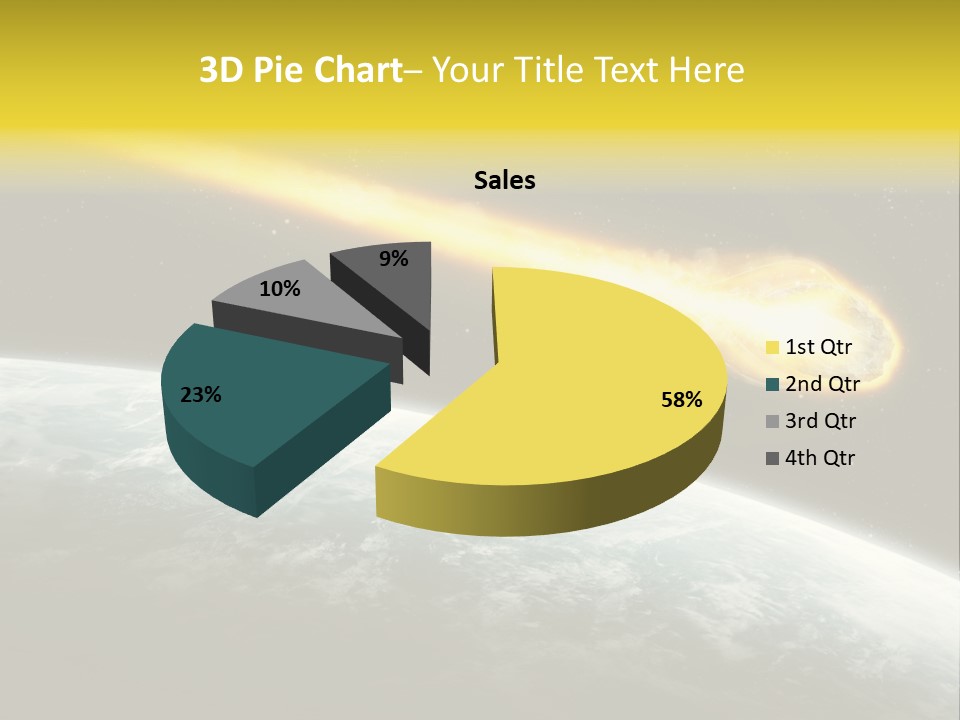 Danger Shower Fiction PowerPoint Template