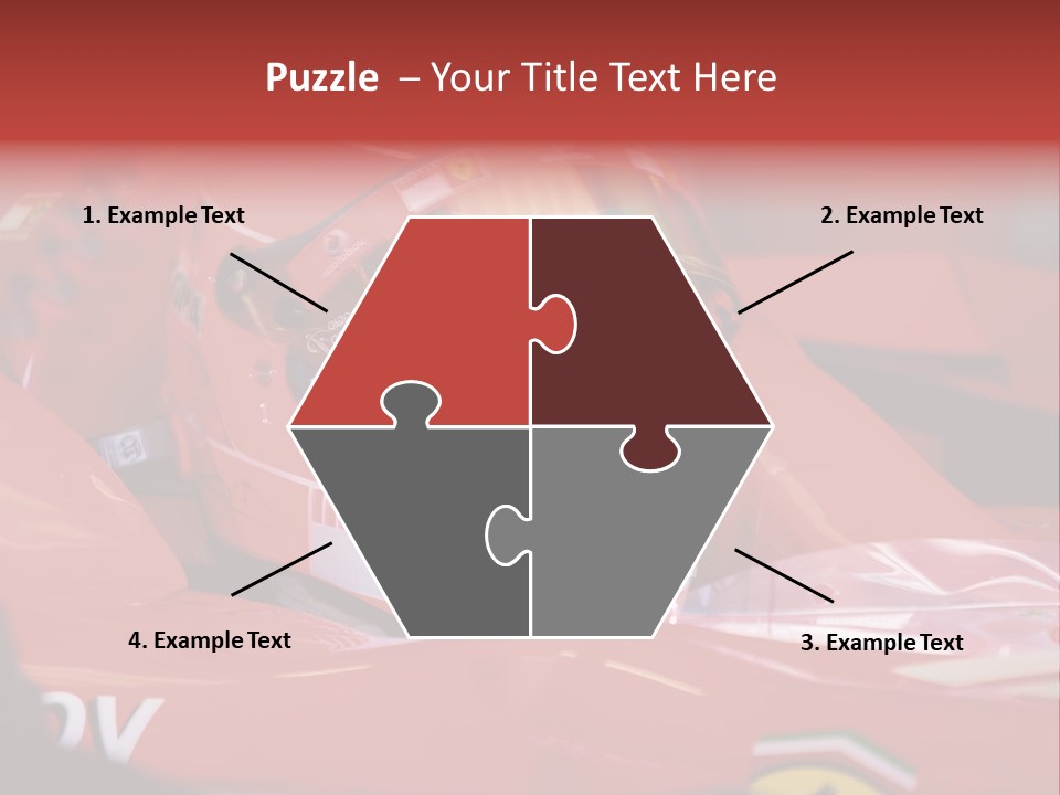 Turn Transportation Formula PowerPoint Template