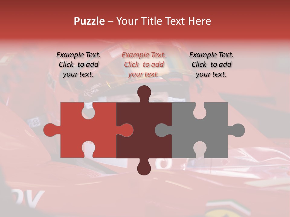 Turn Transportation Formula PowerPoint Template