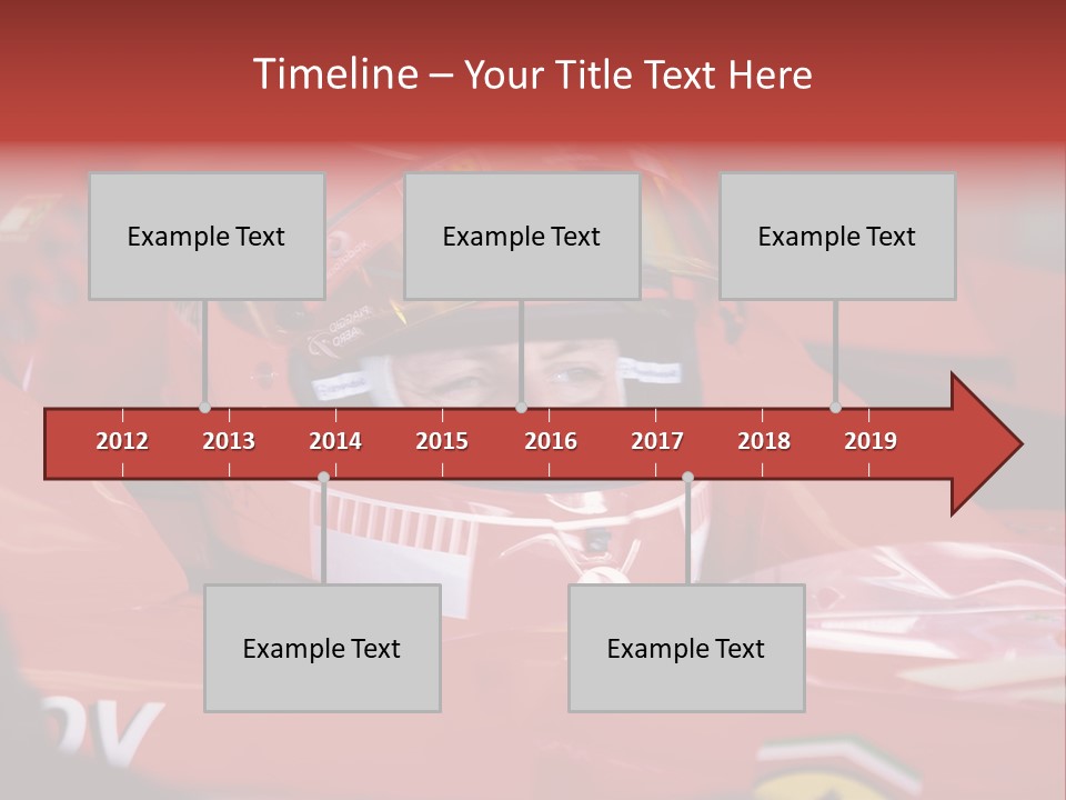 Turn Transportation Formula PowerPoint Template