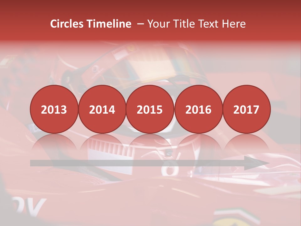 Turn Transportation Formula PowerPoint Template