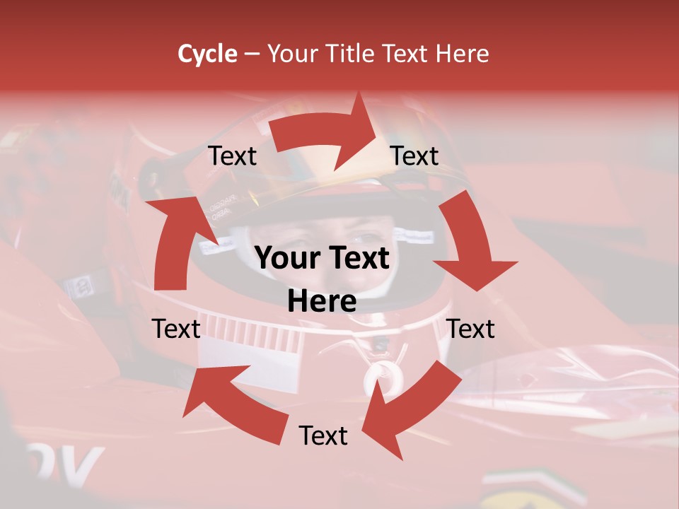Turn Transportation Formula PowerPoint Template