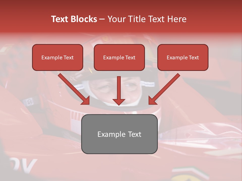 Turn Transportation Formula PowerPoint Template
