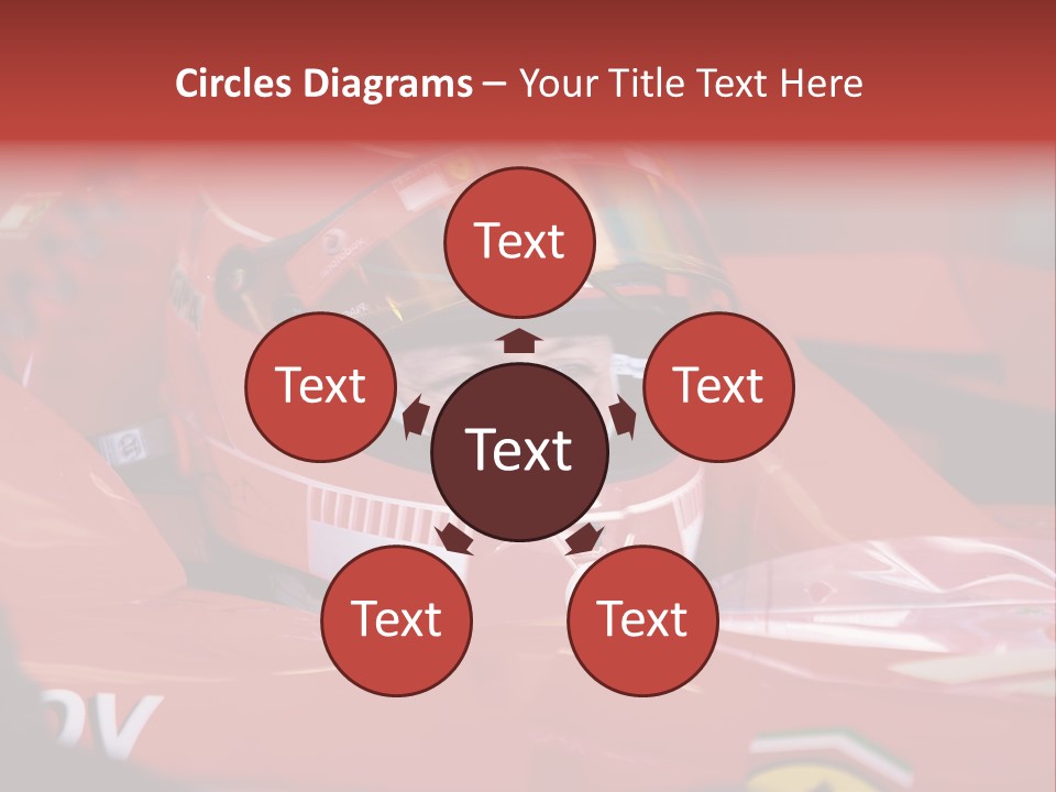 Turn Transportation Formula PowerPoint Template
