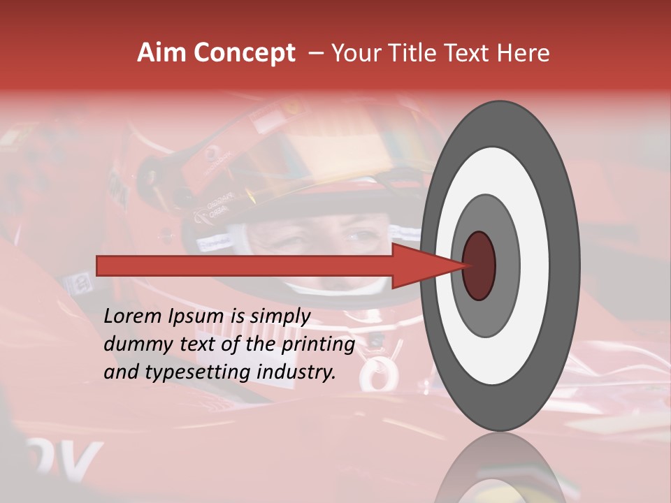 Turn Transportation Formula PowerPoint Template