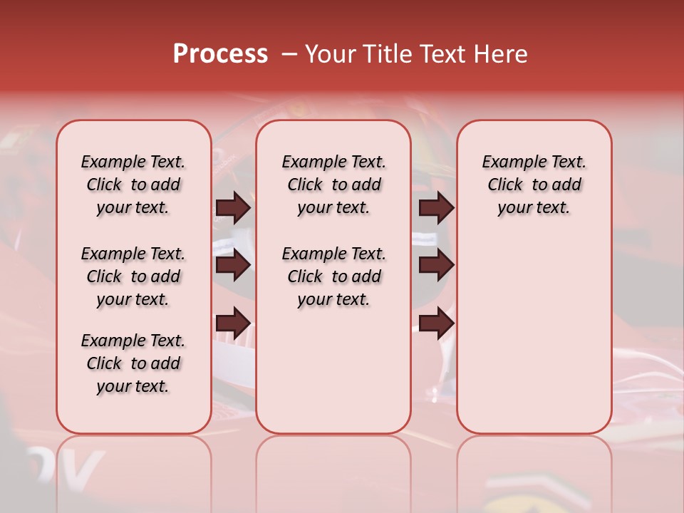 Turn Transportation Formula PowerPoint Template