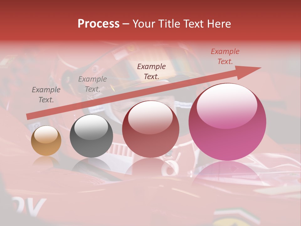 Turn Transportation Formula PowerPoint Template