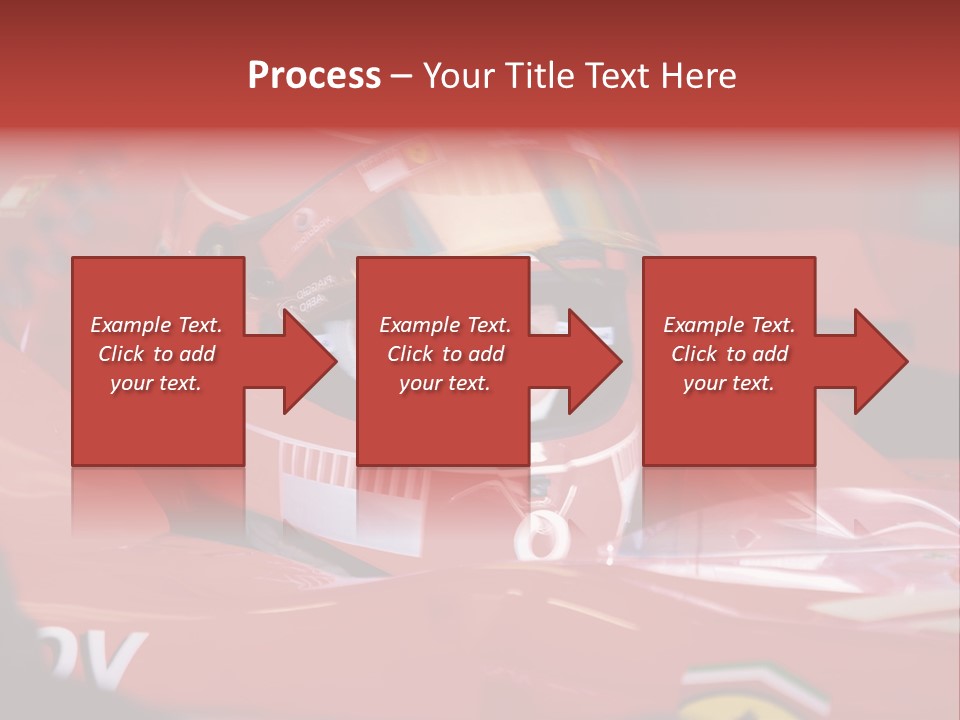 Turn Transportation Formula PowerPoint Template
