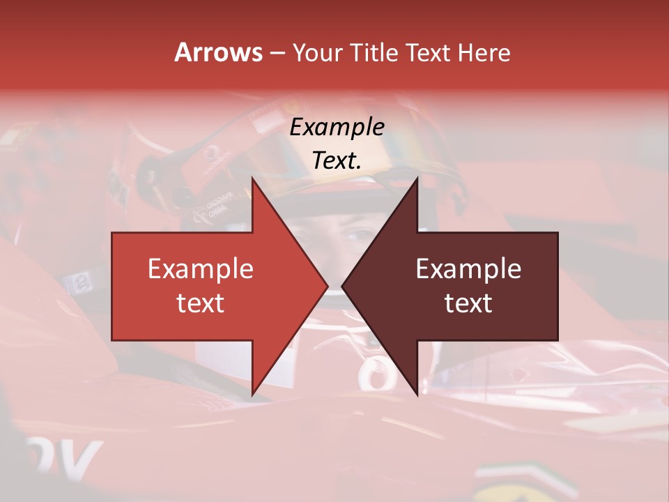 Turn Transportation Formula PowerPoint Template