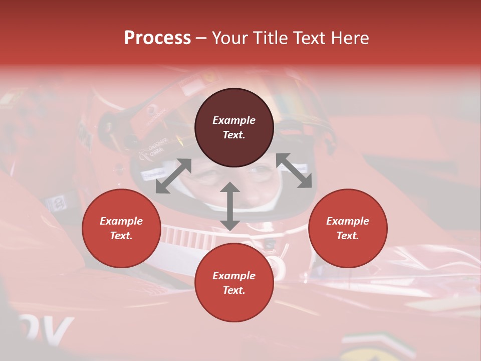 Turn Transportation Formula PowerPoint Template