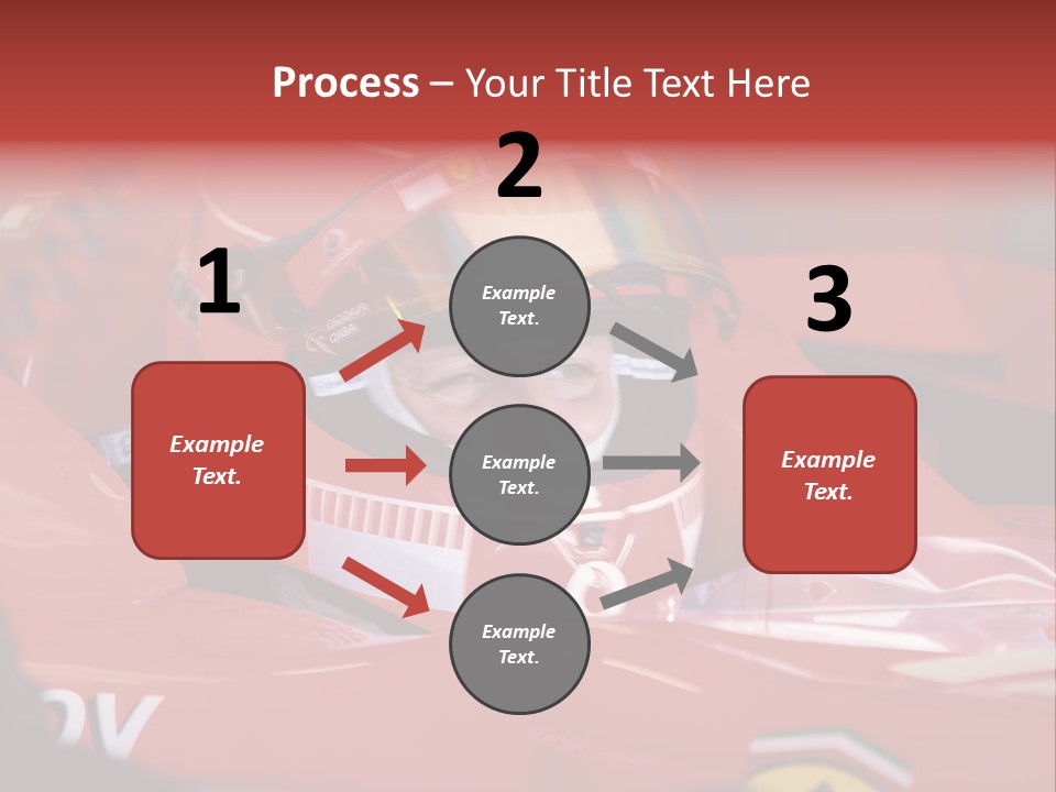 Turn Transportation Formula PowerPoint Template