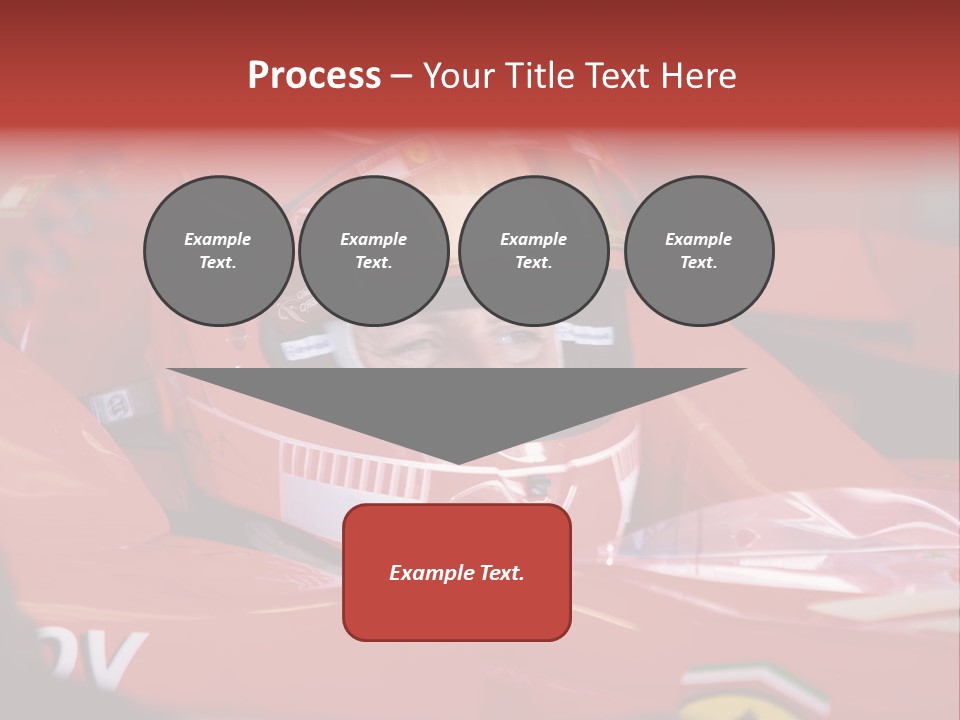 Turn Transportation Formula PowerPoint Template