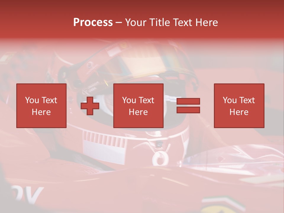Turn Transportation Formula PowerPoint Template