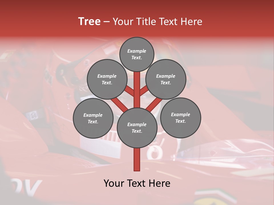 Turn Transportation Formula PowerPoint Template