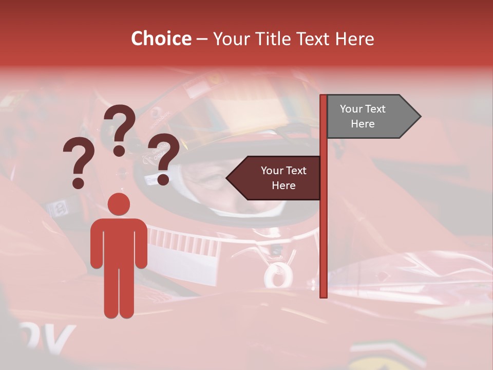 Turn Transportation Formula PowerPoint Template