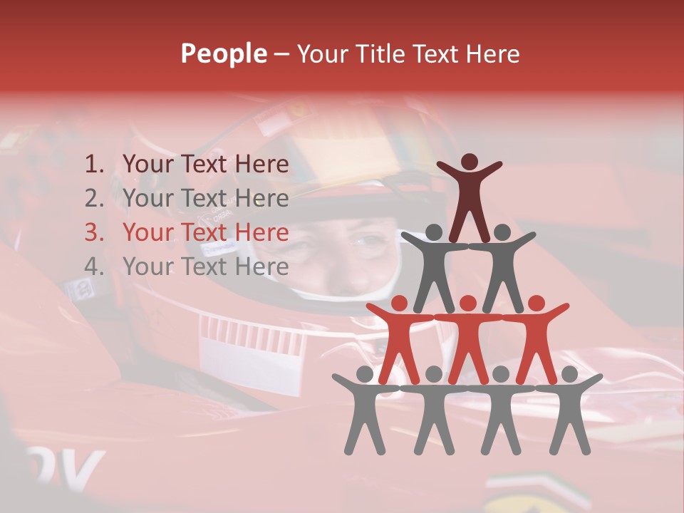 Turn Transportation Formula PowerPoint Template