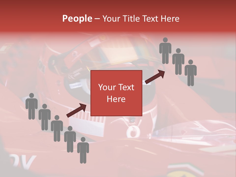 Turn Transportation Formula PowerPoint Template