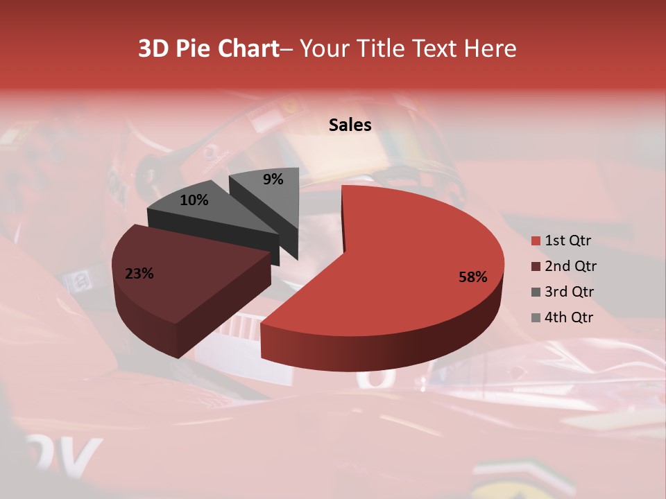 Turn Transportation Formula PowerPoint Template