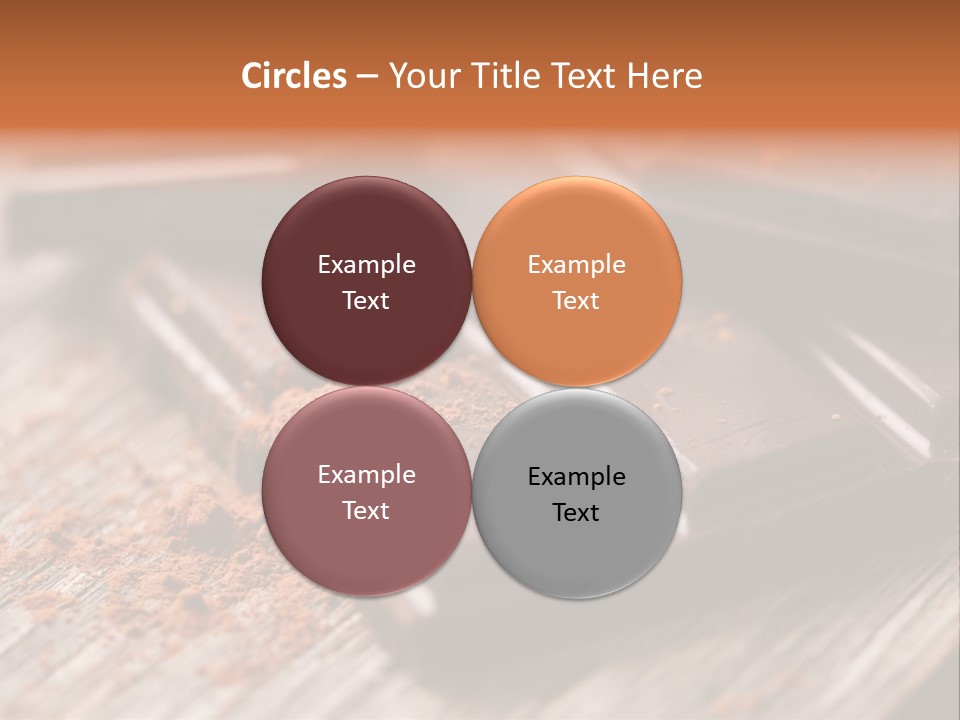 Sugar Nutrition Pieces PowerPoint Template