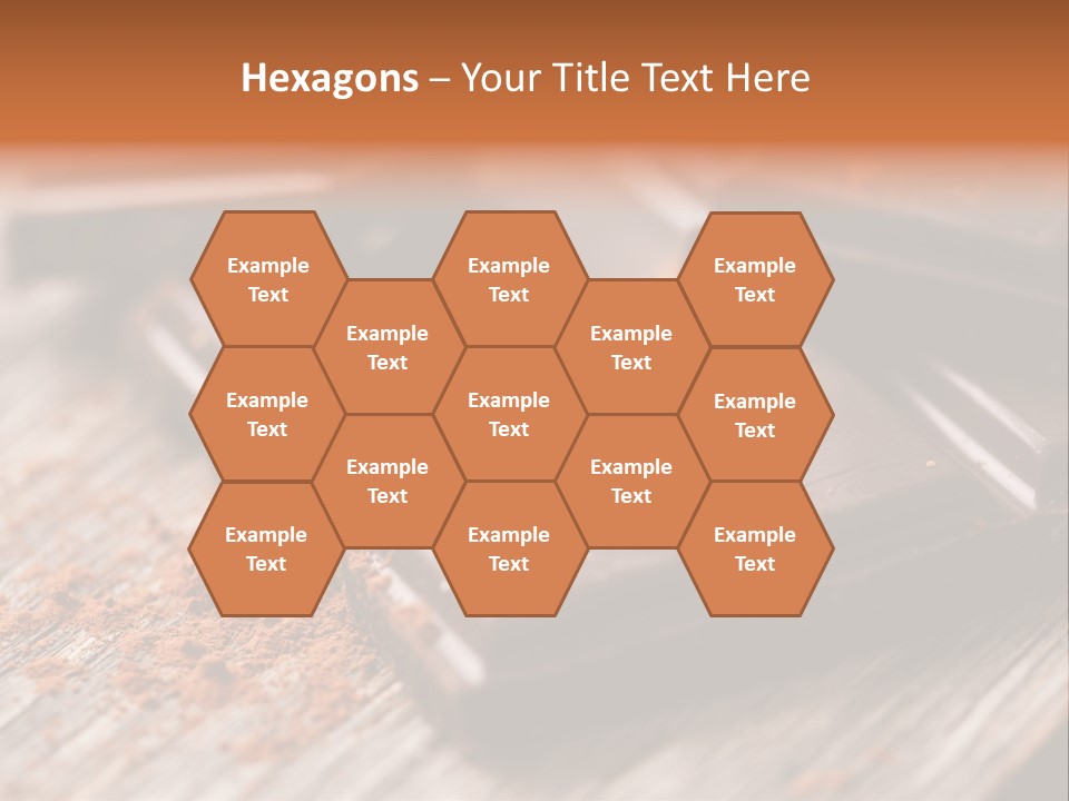 Sugar Nutrition Pieces PowerPoint Template